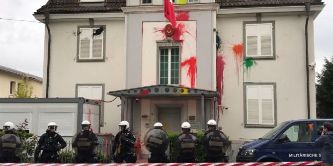 Türkiye’nin Zürih Başkonsolosluğuna Saldırı