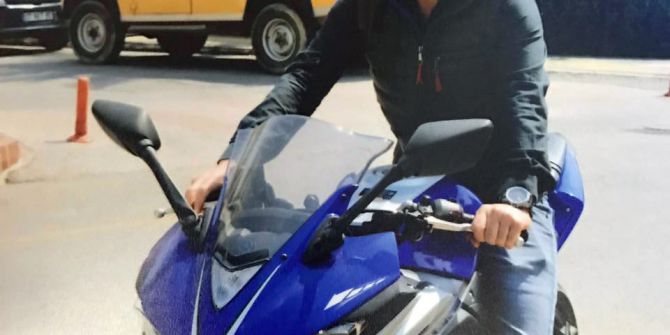 Otobüsle Motosiklet Çarpıştı: 1 Ölü