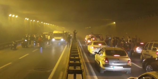 İstanbul’da Asker Uğurlama Terörü Kamerada