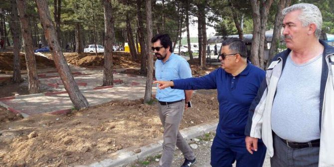 Başkan Yağcı, Pelitözü’nde Yapılan Yenileme Çalışmalarını İnceledi