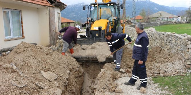 İbradı Başlar’da İçme Suyu Seferberliği