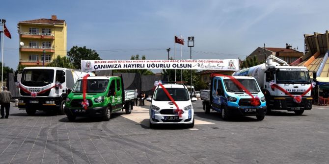 Çan Belediyesi Araç Filosunu Güçlendiriyor