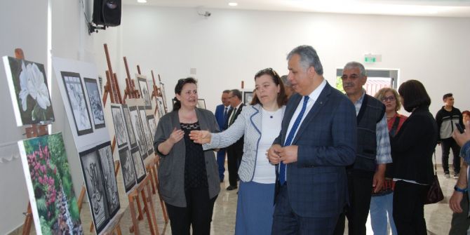 Silifke Halk Eğitim Merkezi’nde İkinci Karma Resim Sergisi