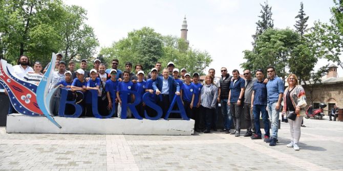 Başkan Uğur Genç Sporcularla Bursa’yı Gezdi