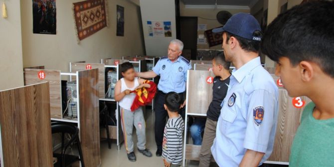 Zabıta Ekiplerinden İnternet Kafelere Denetleme