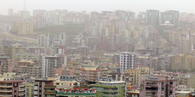 Şanlıurfa’yı Toz Bulutu Sardı