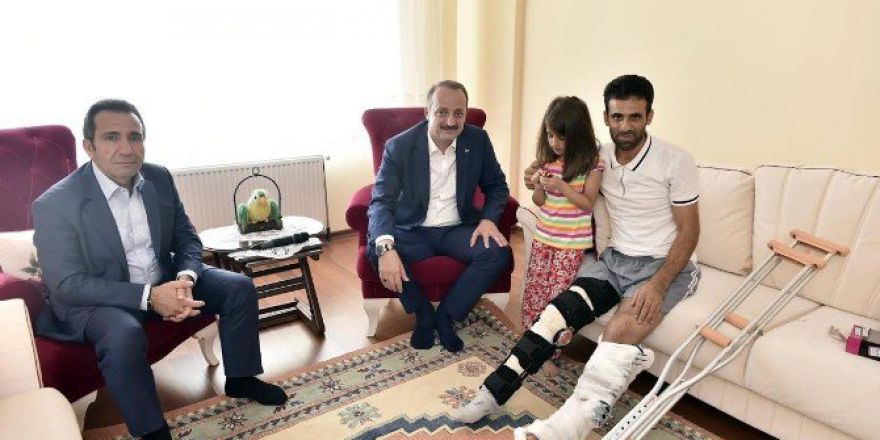 Mamak’ın Kahraman Gazilerine Başkan Akgül’den Ziyaret