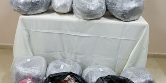Batman’da 71,5 Kilogram Esrar Ele Geçirildi