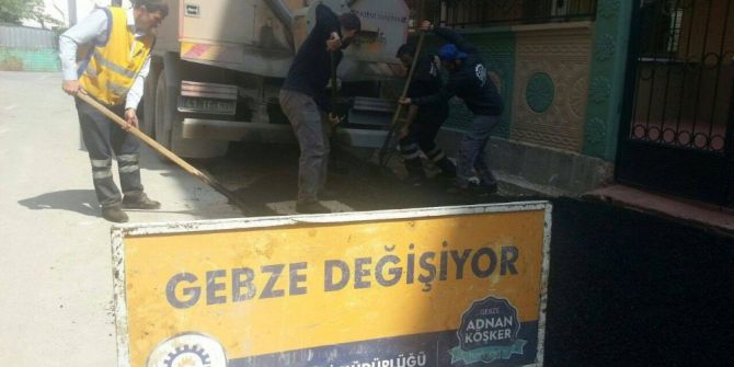 Gebze Fen İşleri Çalışmalarına Hız Verdi