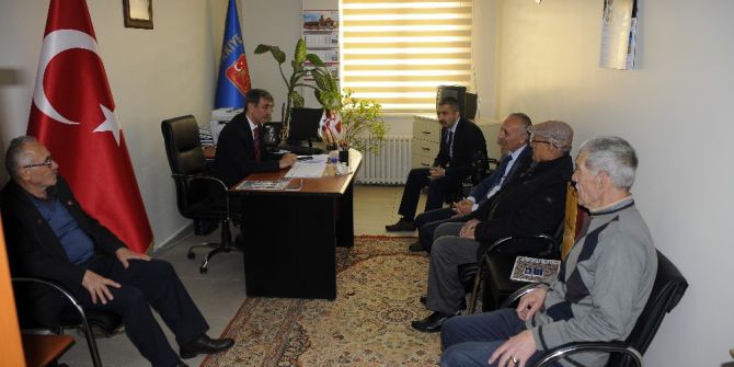 Dr. Ali Mumcu’dan Türkiye Muharip Gaziler Derneği Eskişehir Şubesi’ne Ziyaret