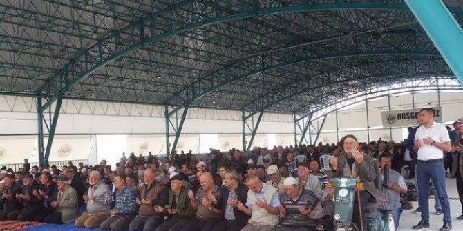 İnönü’de Yağmur Ve Şükür Duası Programı