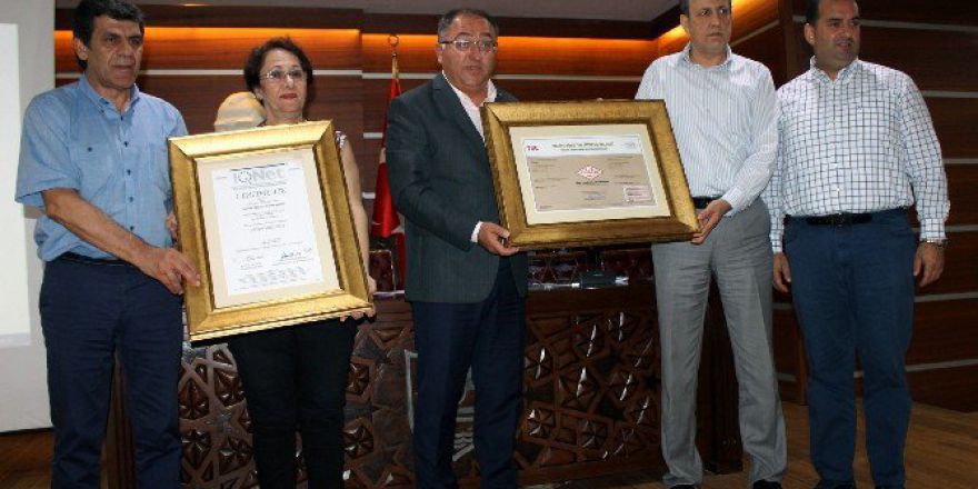 Yalova Belediyesi Kalite Belgesi Aldı