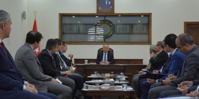 Erzurum’da Kaymakamlar Toplantısı Yapıldı