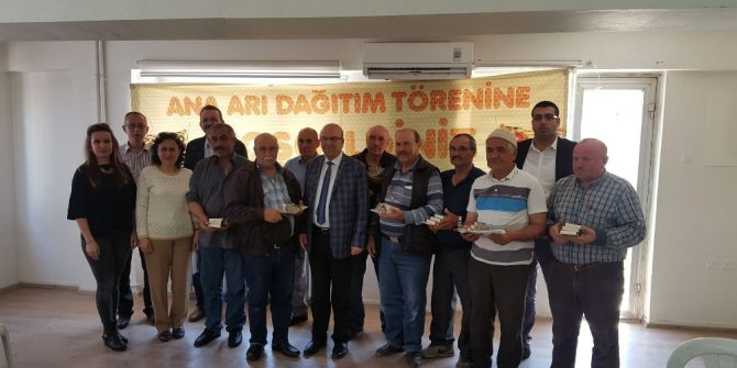 Alaşehirli Bal Üreticisine Ana Arı Desteği