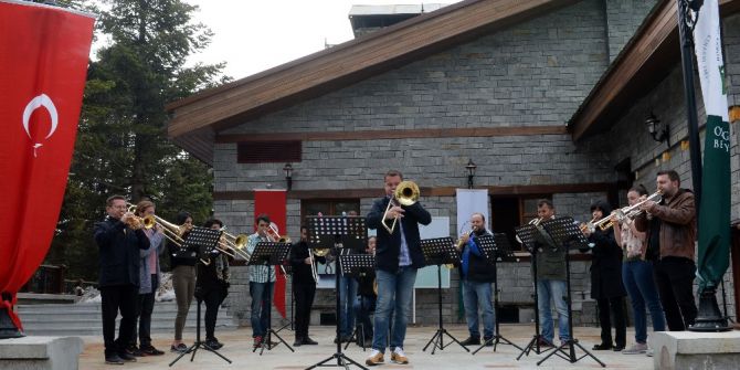 Bakır Çalgılar Beşlisi’nden Uludağ’da Konser
