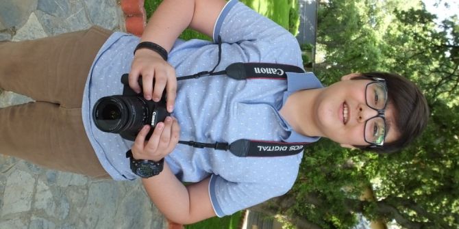 Burhaniyeli Küçük Enis Sergiye Hazırlanıyor