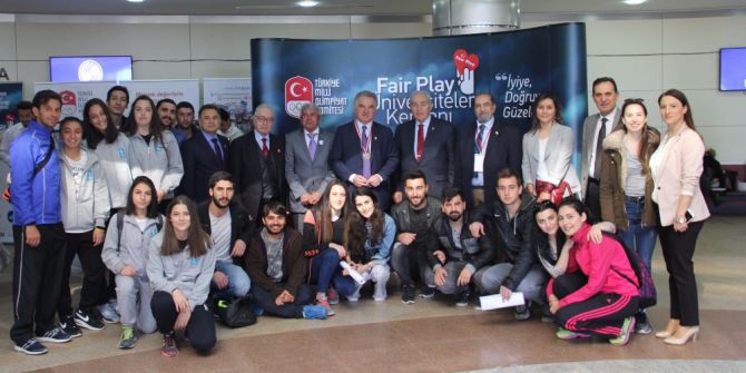 Üniversiteler Fair-play Kervanı’nın 36. Durağı Erzincan Üniversitesi