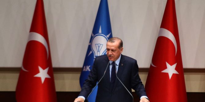 Cumhurbaşkanı Erdoğan Ve Başbakan Yıldırım, Parti Genel Merkezinde Bir Araya Geldi