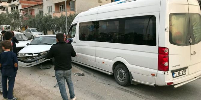 Bilecik’te Zincirleme Trafik Kazası