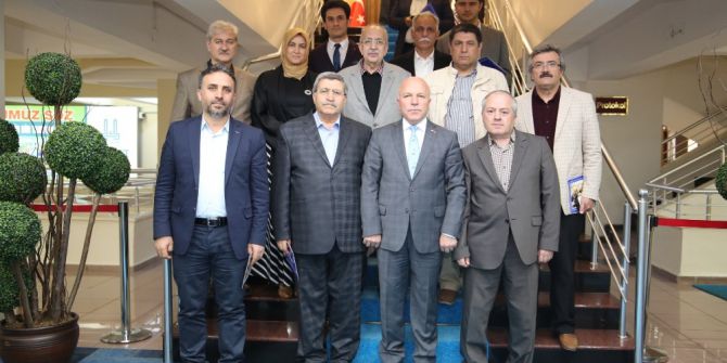 Türkiye Yazarlar Birliği’nden Başkan Sekmen’e Ziyaret