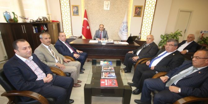 Karamercan’dan Başkan Özaltun’a Ziyaret