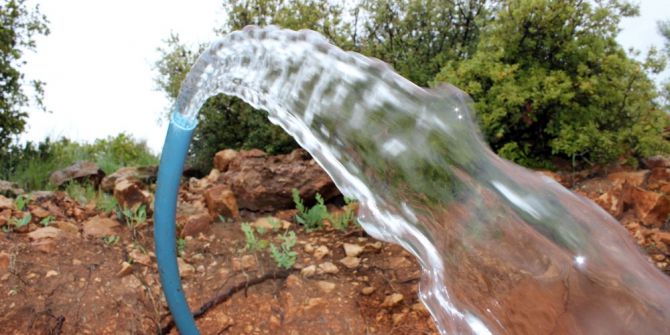 Köylüler Yıllar Sonra Su Sevinci Yaşadı