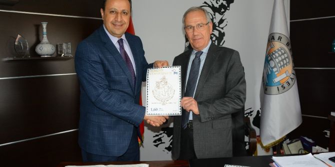 Dinar Belediyesi İçin Pul Yapıldı