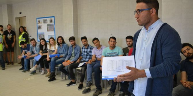 Yarının Mühendisleri Merkez Aat’yi Gezdi