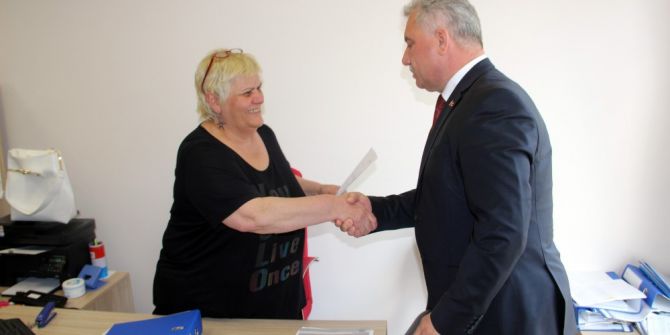 Mhp Kdz. Ereğli İlçe Başkanı Demirtürk Mazbatasını Aldı