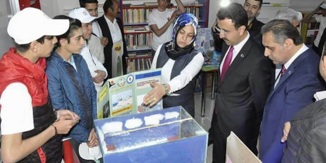 Gürün’de Tübitak 4006 Bilim Fuarı Açıldı