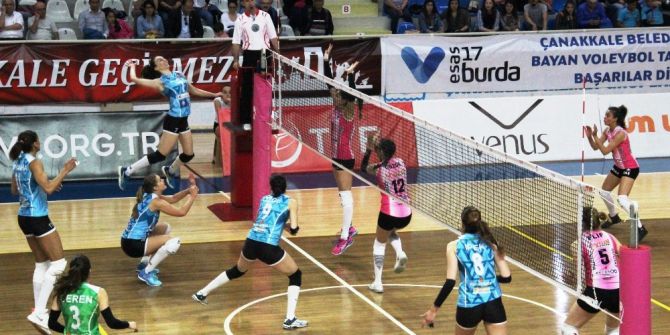 Çanakkale Belediyespor: 1- Bursa Büyükşehir Belediyespor: 3