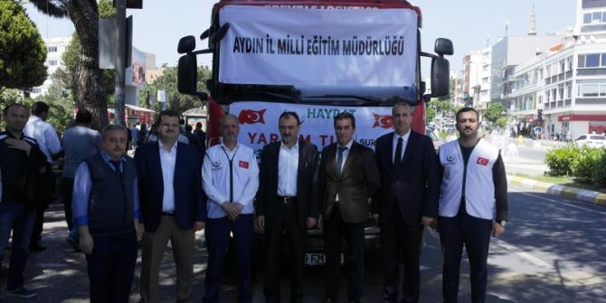 Aydın’dan Suriyeli Öğrencilere Yardım Eli Uzandı