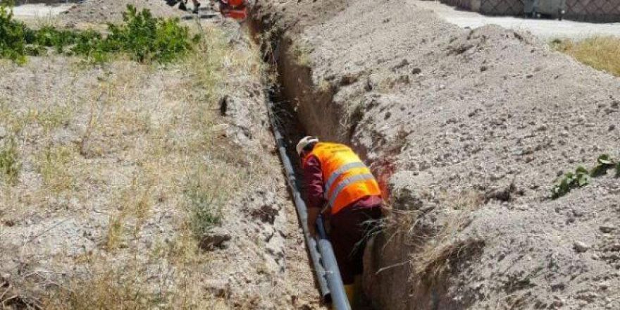Uçhisar Belediyesi, Karakum Mevkii’nde Su Hattı Yapım İşine Başladı