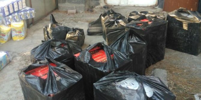 Kayseri’de 2 Bin 200 Paket Kaçak Sigara Ele Geçirildi