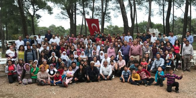 800 Kişilik Aile Piknikte Buluştu