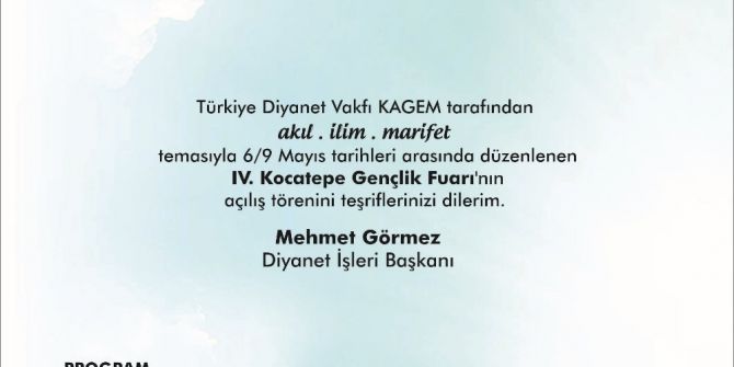 Kocatepe Gençlik Fuarı 6 Mayıs’ta Açılıyor