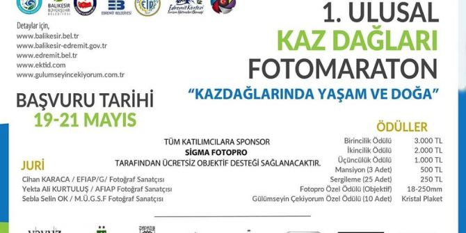 Fotoğrafçılar Kazdağları’nda Buluşacak