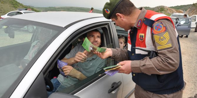 Jandarmadan Sürücülere Uyarı