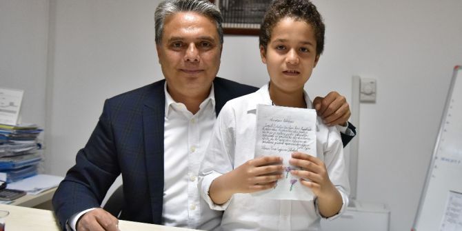 Teneffüs Park’ı Çocuklar Mektuplarıyla Anlattı