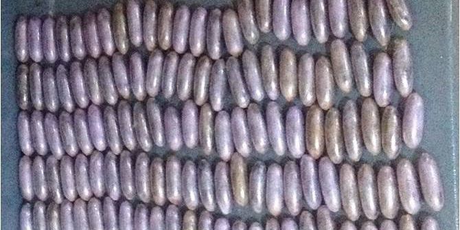 Mideden 120 Kapsül İçinde 640 Gram Esrar Çıktı