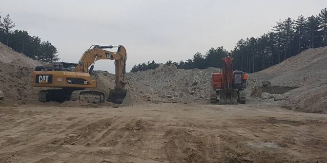 Simav’da Yol Çalışmaları