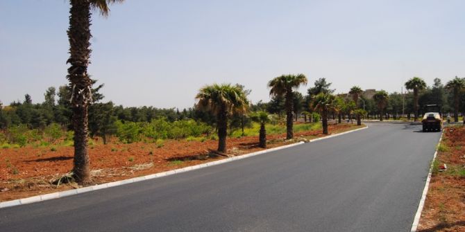 Büyükşehir Eyyübiye Kampusünün Yollarını Yeniledi