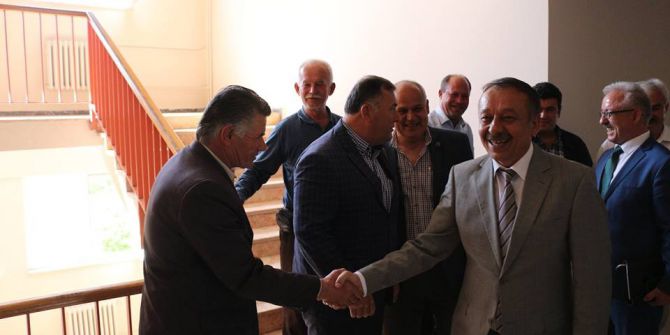 Köy Muhtarlarına Arazi Toplulaştırma Anlatıldı