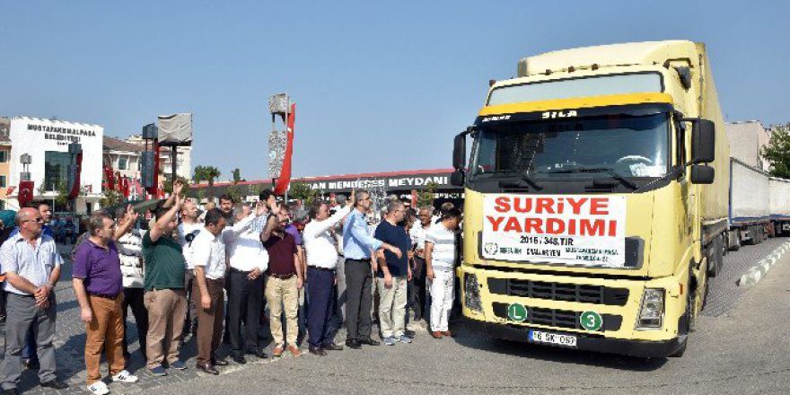 İhh’dan Suriye’ye 3 Tır Un