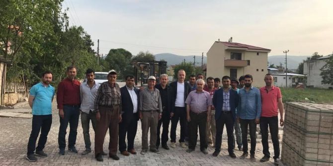 Osmaneli’nde Sokaklar Kilitli Parke Taşı İle Güzelleşiyor