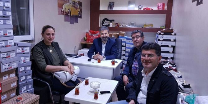 Ak Parti’den Esnafa Teşekkür Ziyareti