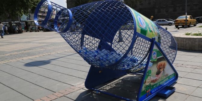 Melikgazi Belediyesi’nden Pet Şişe Ve Kapak Toplama Kampanyası