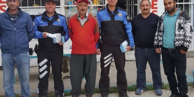 Toplum Destekli Polis, Esnafı Hırsızlık Olaylarına Karşı Bilgilendirdi