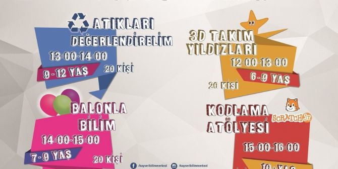 Büyükşehir’den Bilimsel Hafta Sonu