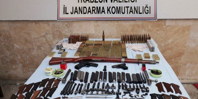 Trabzon’da Silah Kaçakçılığı